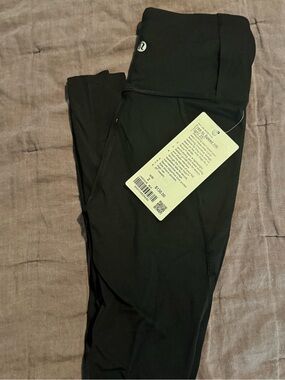 Lululemon Black High-Rise Leggings- Free to Speed line
